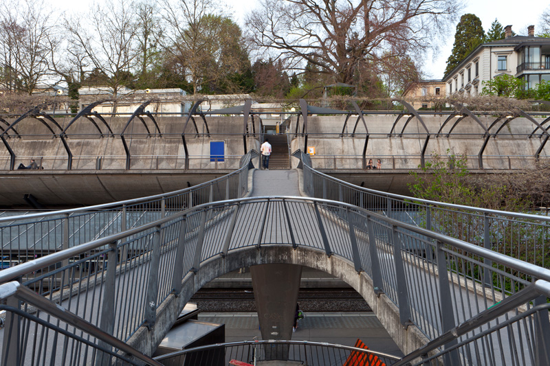 Bahnhof Stadelhofen Aussentreppe